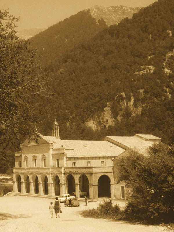Santuario Madonna di Canneto -Foto Storica (anni 70)